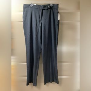 Women’s charcoal Calvin Klein Classic Fit Size 14 Dress Pants / Trousers
